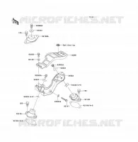 SUPPORTO DEL MOTORE per Kawasaki JET SKI ULTRA 150 2000