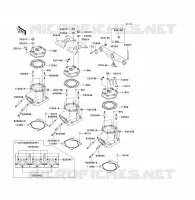 TESTATA   CILINDRO per Kawasaki JET SKI ULTRA 150 2000
