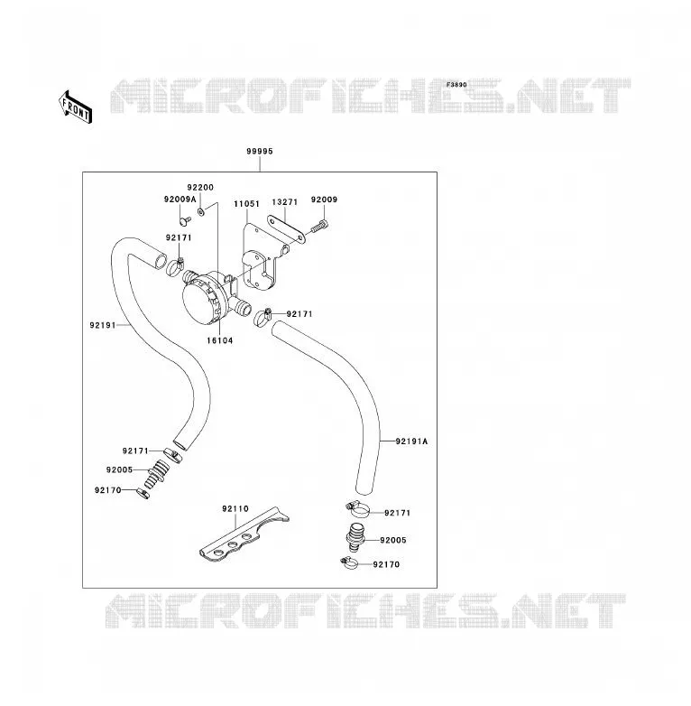 PARTI OPZIONE Kawasaki JET SKI 1200 2000 JET SKI ULTRA 150  JH1200-A2