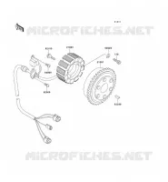 GENERATORE per Kawasaki JET SKI 1100 STX 2000