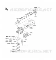 RICAMBI CARBURATORE per Kawasaki JET SKI 1100 STX 2000