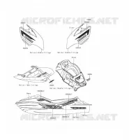 ADESIVO(EBONY) per Kawasaki JET SKI ULTRA LX 2012