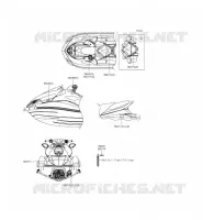 ETICHETTE per Kawasaki JET SKI ULTRA LX 2012