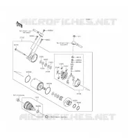 MOTORINO DI AVVIAMENTO per Kawasaki JET SKI ULTRA LX 2012