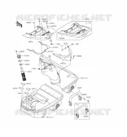PARTI HULL POSTERIORI per Kawasaki JET SKI ULTRA LX 2012
