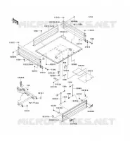 BAGAGLI (S) per Kawasaki MULE 610 4X4 2011