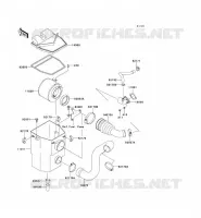 FILTRO DELL'ARIA per Kawasaki MULE 610 4X4 2011