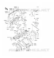 PARTI DEL TELAIO(AVANT) per Kawasaki MULE 610 4X4 2011