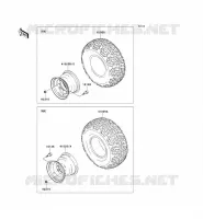 PNEUMATICI per Kawasaki MULE 610 4X4 2011