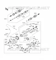 ANTERIORE ALBERO per Kawasaki MULE 610 4X4 2011