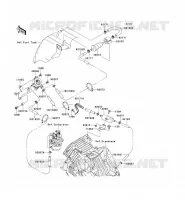 POMPA DI BENZINA per Kawasaki MULE 610 4X4 2011