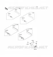 RIFLETTORE per Kawasaki MULE 610 4X4 2011