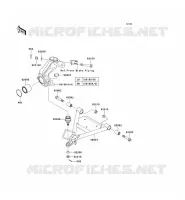 SOSPENSIONE per Kawasaki MULE 610 4X4 2011