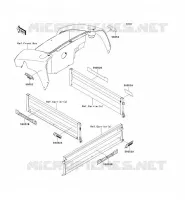 ADESIVO per Kawasaki MULE 610 4X4 2014