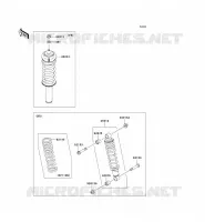 SOSPENSIONI   AMMORTIZZATORE per Kawasaki MULE 610 4X4 2014