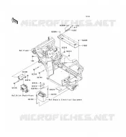 SUPPORTO DEL MOTORE per Kawasaki MULE 610 4X4 2014