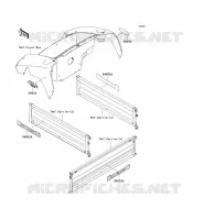 ADESIVO per Kawasaki MULE 600 2009