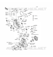 ALBERO   GEAR FINALE per Kawasaki MULE 600 2009