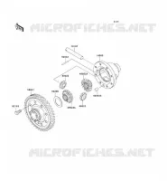 DIFFERENZIALE per Kawasaki MULE 600 2009
