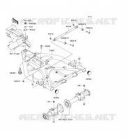 FORCELLONE per Kawasaki MULE 600 2009