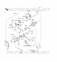 MOTORINO DI AVVIAMENTO per Kawasaki MULE 600 2009