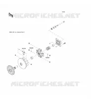 PARTI OPZIONE(MOTEUR) per Kawasaki MULE 600 2009