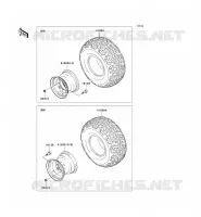 PNEUMATICI per Kawasaki MULE 600 2009