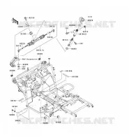 TELAIO per Kawasaki MULE 600 2009