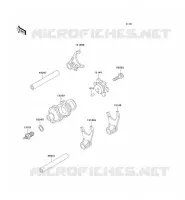 CAMBIO TAMBURO   FORCHE SHIFT per Kawasaki MULE 600 2011