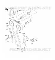 CAMSHAFT   TENSIONER per Kawasaki MULE 600 2011