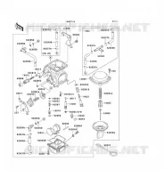 CARBURATORE per Kawasaki MULE 600 2011