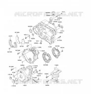 Coperchi motore per Kawasaki MULE 600 2011