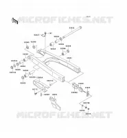 FORCELLONE per Kawasaki MULE 600 2011