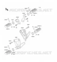 POGGIAPIEDI per Kawasaki MULE 600 2011