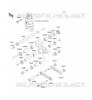 SOSPENSIONE POSTERIORE per Kawasaki MULE 600 2011