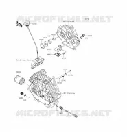 POMPA OLIO   FILTRO OLIO per Kawasaki MULE 610 4X4 XC 2014