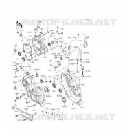 ALBERO   GEAR FINALE per Kawasaki MULE 4010 TRANS 4X4 2015
