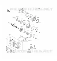 ALBERO DI TRASMISSIONE per Kawasaki MULE 4010 TRANS 4X4 2015