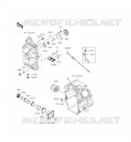 POMPA OLIO   FILTRO OLIO per Kawasaki MULE 4010 TRANS 4X4 2015
