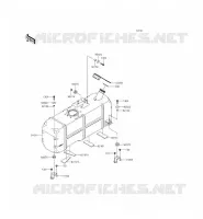 SERBATOIO DI CARBURANTE per Kawasaki MULE 4010 TRANS 4X4 2015