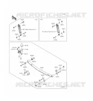 SOSPENSIONE POSTERIORE per Kawasaki MULE 4010 TRANS 4X4 2015