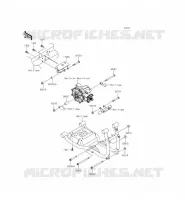 SUPPORTO DEL MOTORE per Kawasaki MULE 4010 TRANS 4X4 2015