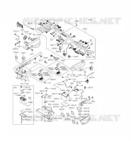 TELAIO MATERIALE ELETTRICO per Kawasaki MULE 4010 TRANS 4X4 2015