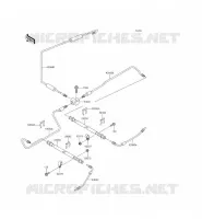 TUBO FRENO per Kawasaki MULE 4010 TRANS 4X4 2015