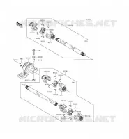 ALBERO DI TRASMISSIONE(H&Eacute;LICE) per Kawasaki MULE 4010 TRANS 4X4 2014