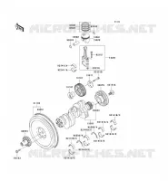 ALBERO MOTORE   PISTONE per Kawasaki MULE 3010 DIESEL 4X4 2005