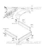 ADESIVO per Kawasaki MULE 3010 DIESEL 4X4 2008