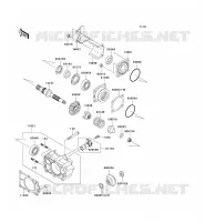 ALBERO DI TRASMISSIONE per Kawasaki MULE 3010 DIESEL 4X4 2008