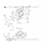 CARTER(S) per Kawasaki MULE 3010 DIESEL 4X4 2008