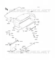 PARAFANGO per Kawasaki MULE 3010 DIESEL 4X4 2008